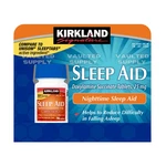 Kirkland Signature Sleep Aid 25MG 96 Tablets Nighttime Doxylamine Non-habit New. Price: $9.88.
