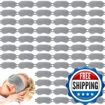 Tarpop 200 Pcs Eye Mask Sleeping Blindfold Cover With Adjustable Strap For New. Price: $69.35.