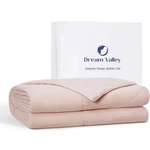 New Dream Valley Outlast Deep Sleep Cooling Comforter Blanket X90 Queen Pink. Price: $68.99.