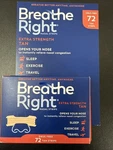 Breathe Right Extra Strength Tan Nasal Strips 66 New. Price: $11.99.