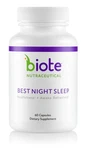 Biote Best Night's Sleep: Fall Asleep, Stay Awake Refreshed 60 Caps New. Price: $99.54.