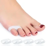 Zinyakon Two Hole Gel Small 12 Count (pack Of 1), White Pinky Toe Separator New. Price: $14.52.