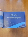 Zquiet Anti Snoring Device 2-SIZE Starter Kit Mouthpiece Sealed New. Price: $39.99.