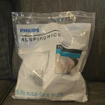 New Philips Respironics Fitlife Total-face Mask W/headgear, Cpap Size Large. Price: $75.00.