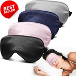 Silk Sleep Masks 4 Pack 100% Blackout Soft Eye Covers Adjustable Strap - New. Price: $16.95.