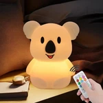 Xinjinhju Koala Night Light For Kids Room Bedside Lamp - Pat/ir Control, Usb New. Price: $41.94.