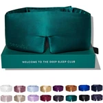 Drowsy Mulberry Silk Sleep Mask, Padded, Total Darkness, Green Sapphire New. Price: $97.20.