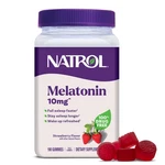 Melatonin Gummies Sleep Support 190 Count 10 Mg Strawberry Flavored Natrol Adult New. Price: $46.99.