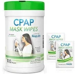 Cpap Wipes - For Cleansing Of Your Mask, 110 Pack + 2 Travel New. Price: $22.99.