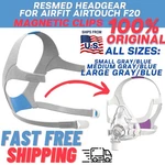 Original Plush Resmed Headgear For Airfit & Airtouch F20 Series Full Cpap Masks New. Price: $37.99.