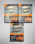 3 Boxes Breathe Right Advanced Nasal Strips Adult Size Nose Band Stop Snoring New. Price: $32.50.