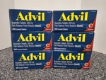 Advil Pain Reliever & Fever Reducer, 200 Mg Ibuprofen 100X6 Coated Tablets New. Price: $50.00.