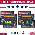 Advil Dual Action Pain Reliever 216 Caplets Acetaminophen 250MG Lot Of 4 New. Price: $148.98.