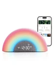 Momcozy Smart Sound Machine Multicolor White Noise Rainbow Night Light New. Price: $45.00.
