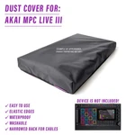 Dust Cover For Akai Mpc Live Iii New. Price: $29.57.