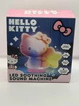 Sanrio Hello Kitty Led Soothing Sound Machine, Vibrant Lights Usb Powered New. Price: $40.00.