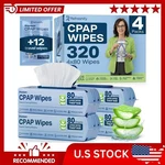 Cpap Mask Wipes (320 Count) + 8 Travel - Premium Large And Mosit Cleaning New. Price: $25.99.