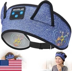 Boodlab Kids 3-IN-1 Headband Headphones: Wireless Bluetooth & Wired 3.5MM Jack New. Price: $29.74.