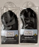 2 Pc Complete Home Eyeshade Mask Blackout Enhances Rest&sleep Fleece Back New. Price: $5.99.