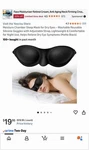 Moisture Chamber Sleep Mask For Dry Eyes Washable Reusable Silicone Goggles... New. Price: $6.99.