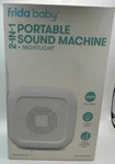 Frida Baby 2-IN-1 Portable Sound Machine + Nightlight New. Price: $22.95.