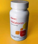 Gnc Melatonin 3MG - 120 Vegetarian Tablets Day Supply New. Price: $10.00.