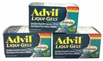 3PK Advil Liqui-gels Minis Pain Reliever & Fever Reducer Capsules 200MG 80CT(2C) New. Price: $29.99.