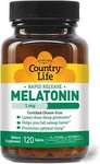 Country Life Melatonin Sleep Aid Mg 120 Tablets Gluten-free. Non-gmo New. Price: $16.00.
