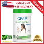 Cpap Mask Cleaning Wipes Unscented, Alcohol-free Cleaner 110 Pack New. Price: $14.99.