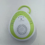 #d) Mybaby Soundspa On The Go, Plays Soothing W Clip, S110 Used. Price: $11.00.