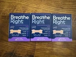 Breathe Right Nasal Strips Lavender Scented Tan Sleep Travel 26 X 3 Pack New. Price: $25.99.