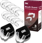 Mouth For Nighttime Teeth Grinding Professional Fit 8 Dental Guards & Case New. Price: $15.99.