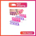 Dr. Jk- Toe Separators For Pedicure, 2 Pairs, Purple & Pink, New. Price: $6.22.