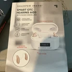 Sharper Image Smart Otc Bte Hearing Aid Beige Rechargeable Noise Cancelling New. Price: $150.00.