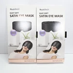 (2QTY) Health Touch Silky Soft Black Satin Eye Mask For Sleep Lavender Scented New. Price: $19.21.