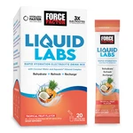 Force Factor Liquid Labs Electrolytes Powder, Hydration Packets - Tropical Fruit New. Price: $19.99.