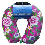 Wolf Essentials Adult Cozy Soft Microfiber Travel Neck Pillow - Pink Floral New. Price: $15.94.