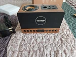 Anjank Wooden Bluetooth Speaker Alarm Clock With Fm Radio, Wireless Charging New Open. Price: $65.00.