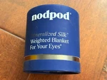 Nodpod Mineralized Silk The Weighted Blanket For Your Eyes Sleep Mask Sapphire New. Price: $49.99.