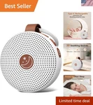 Battery Sound Machine Mini White Noise Baby Shushing Portable Brown N... New. Price: $30.85.