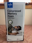 Medline Compressed Memory Foam Cpap Pillow - Firm Cool Comfort New Box. Price: $15.00.