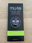 Mute Nasal Dilator, Medium, 3 Pack Snoring Solution, Snore Less, Sleep Better New. Price: $27.99.