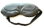 Contoured Satin Sleep Mask, Lash Protection, Elastic Strap, Trubeauty, Black, Os New. Price: $17.97.