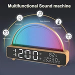 Anyplus Sunrise Digital Alarm Clock HT-L-001 Wood Used. Price: $29.59.