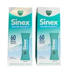 Vicks Sinex Saline Packets 60 Refill New Exp 2027. Price: $14.99.