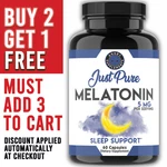 Angry Supplements Just Pure Melatonin 5MG, 60 Capsules Natural Sleep Aid Pills New. Price: $13.99.