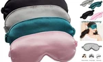 Lersvicvil Sleep Mask 4 Pack Silk Eye Cover Black, Silver, Pink And Dark Green New. Price: $17.51.