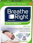 Breathe Right Extra Strength Clear Drug-free Nasal Strips For Congestion Relief, New. Price: $25.43.