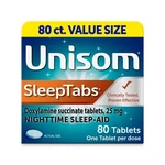 Unisom Sleeptabs Nighttime Aid Doxylamine Succinate 80 Tablets New. Price: $25.57.