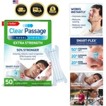 Strips, Clear Extra Strength, 50 Count Works Instantly To Improve Sleep, Re... New. Price: $23.86.